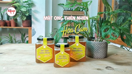 Mật ong thiên nhiên hoa Cam - Lọ thủy tinh 680g- Nha Trang Ngon