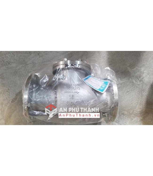 Van 1 Chiều Lá Lật Mặt Bích Inox PN16