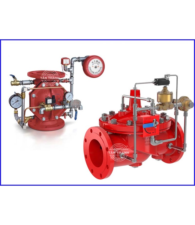 Van xả tràn Deluge Valve: Phân tích chuyên sâu cơ chế kích hoạt và vai trò trong hệ thống PCCC công nghiệp