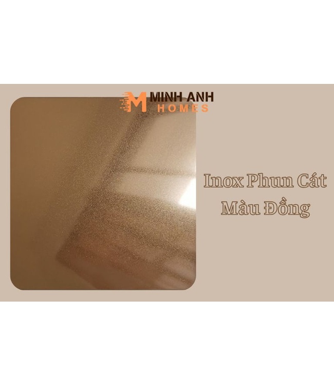Tấm inox phun cát