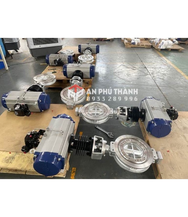 Van bướm khí nén Inox