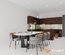 Mẫu tủ bếp gỗ công nghiệp cánh Melamine ME12