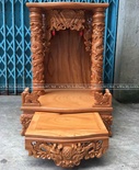 Bàn thờ Thần Tài Ông Địa gỗ gõ đỏ tại TP HCM