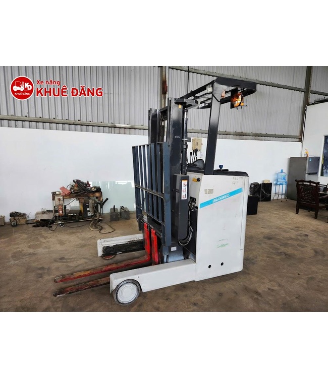 Xe nâng điện đứng lái 1.5 tấn Unicarriers Nhật Bản