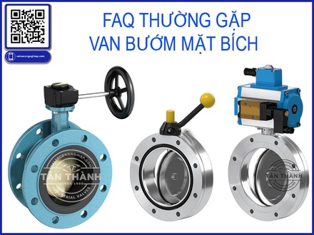 Phân loại van bướm mặt bích & cách lựa chọn đúng chuẩn
