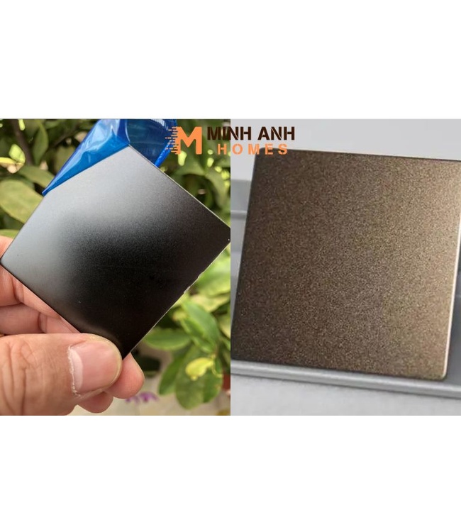 Tấm inox phun cát