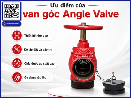 Van góc Angle Valve là gì? Cấu tạo, nguyên lý hoạt động, phân loại và ứng dụng chi tiết | Chuyên gia Van Tân Thành
