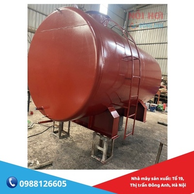 Bồn chứa dầu 8m3, bồn sắt 8m3, téc chứa dầu 8m3 -0988126605