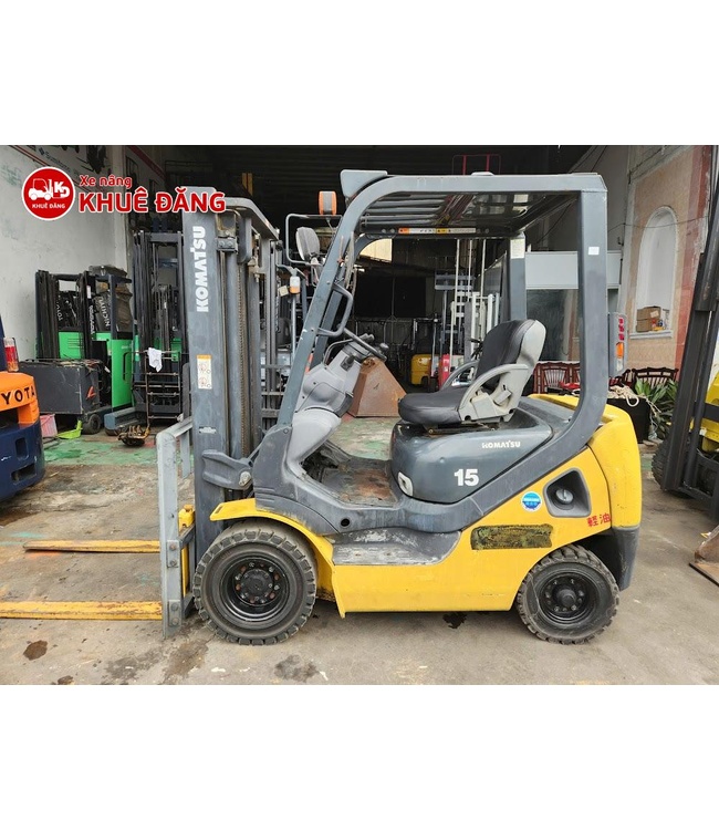 Xe nâng dầu 1.5 tấn Komatsu Nhật Bản