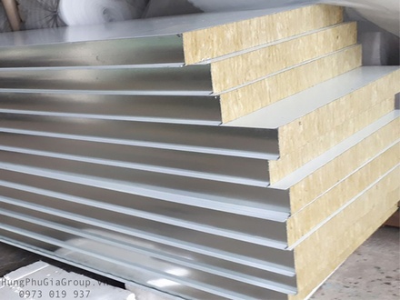 Panel Rockwool cách nhiệt chống cháy