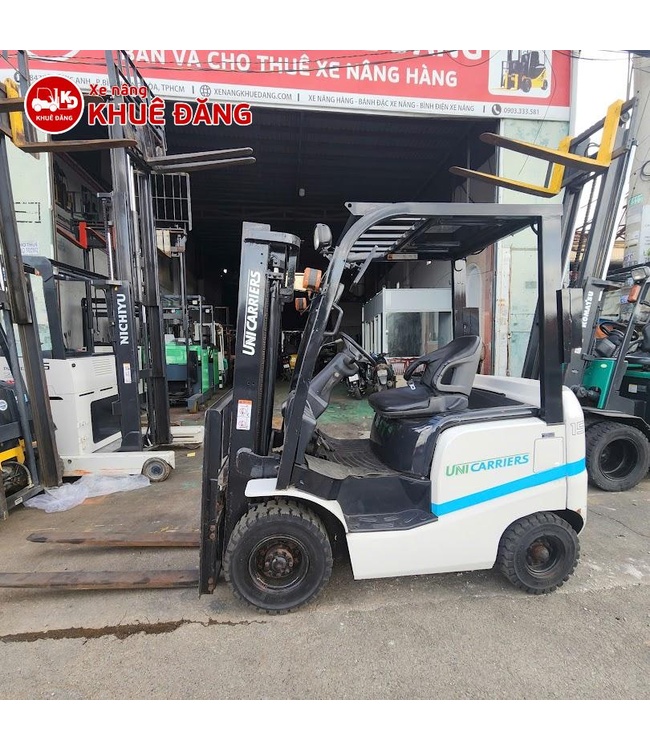 Xe nâng dầu 1.5 tấn Unicarriers FD15T14 qua sử dụng
