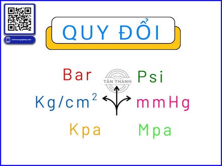 1 PSI bằng bao nhiêu bar