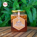 Tỏi ngâm mật ong thiên nhiên - Lọ thủy tinh 450g - Nha Trang Ngon