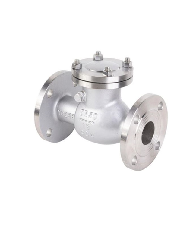 Van 1 Chiều Lá Lật Mặt Bích Inox PN16
