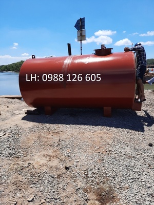Bồn chứa dầu 6m3, bồn thép chứa dầu -0988126605