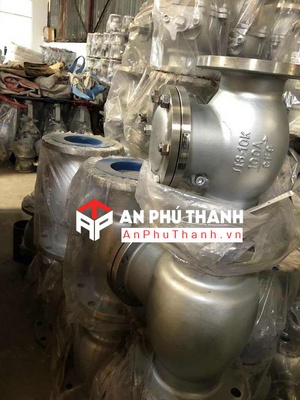 Van 1 Chiều Lá Lật Mặt Bích Inox JIS 10K | DN50 – DN300