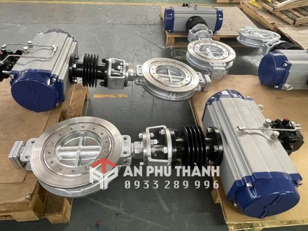Van bướm khí nén Inox