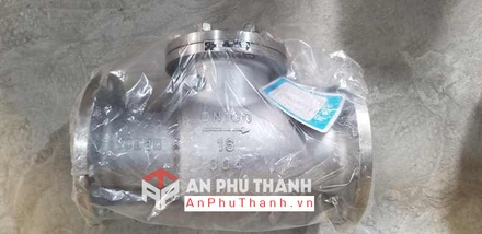 Van 1 Chiều Lá Lật Mặt Bích Inox PN16