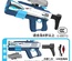 Súng nước điện MP5 có đèn sn-204
