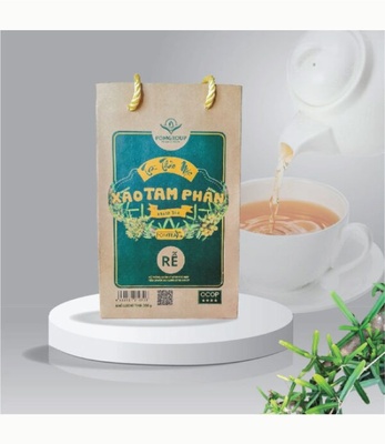 Trà Thảo Mộc Xáo Tam Phân Khánh Hòa POMTEA (Rễ) - Gói