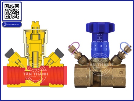 Van cân bằng nhiệt là gì? Cấu tạo, nguyên lý hoạt động và ứng dụng trong hệ thống đường ống