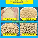 Hạt Zeolite sử dụng cho máy tạo khí oxy, nuôi trồng thủy sản...