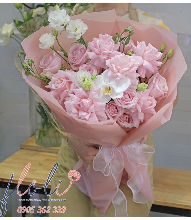 Bó Hoa Tình Hồng Nồng Nàn - Tặng Sinh Nhật Nữ