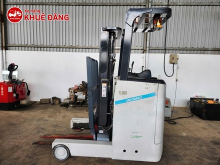 Xe nâng điện đứng lái 1.5 tấn Unicarriers Nhật Bản