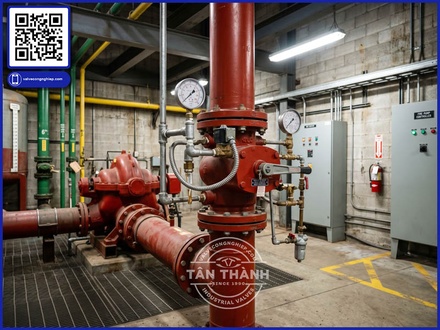 Van xả tràn Deluge Valve là gì? Cấu tạo, nguyên lý hoạt động và ứng dụng chi tiết