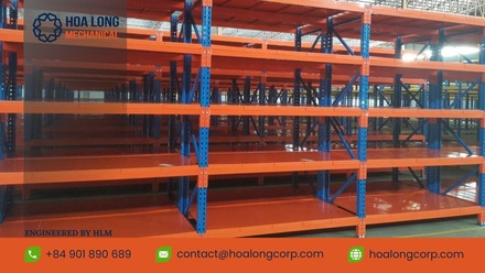 KỆ TRUNG TẢI HLM - KỆ CHỨA HÀNG CHỊU LỰC CHO KHO, CỬA HÀNG, NHÀ XƯỞNG