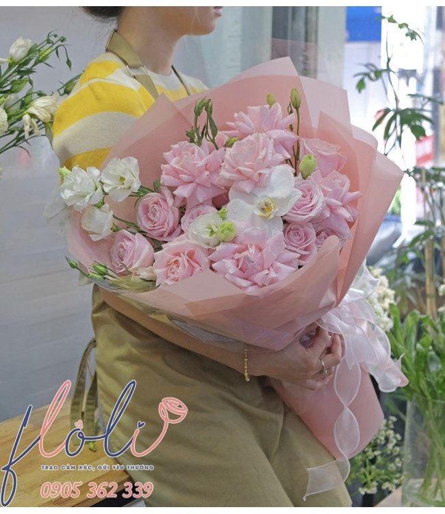 Bó Hoa Tình Hồng Nồng Nàn - Tặng Sinh Nhật Nữ