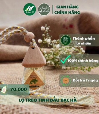 Lọ treo tinh dầu bạc hà