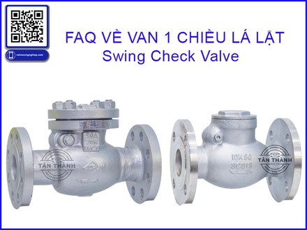 Hướng dẫn lắp đặt van 1 chiều lá lật đúng kỹ thuật – Tối ưu hiệu suất hệ thống đường ống