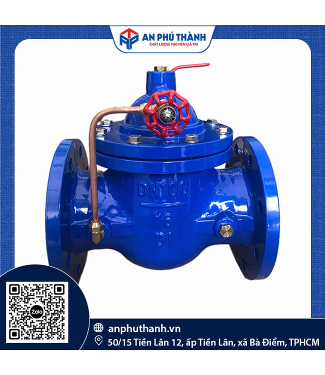 Van Phao mặt bích PN16 | Model KCV100 | Thương Hiệu Y.D.K