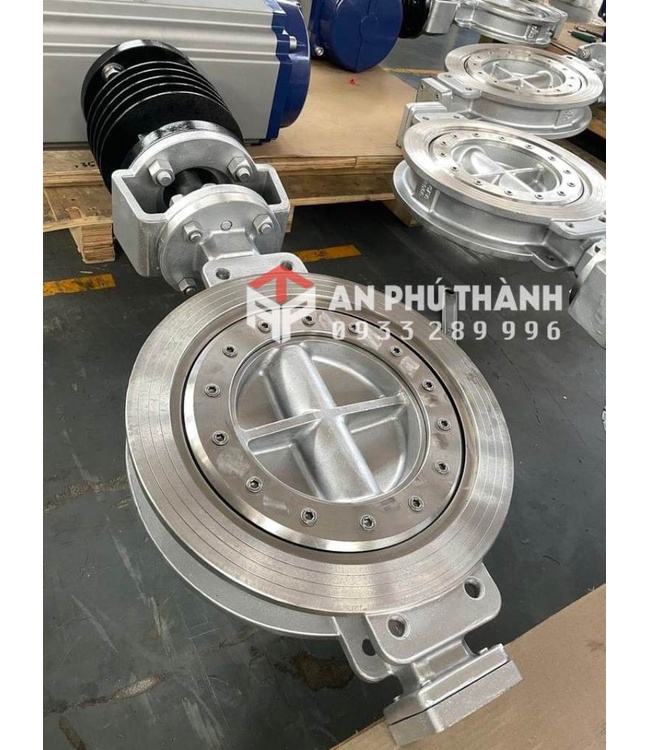 Van bướm khí nén Inox