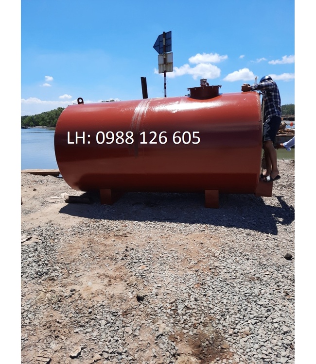Bồn chứa dầu 6m3, bồn thép chứa dầu -0988126605