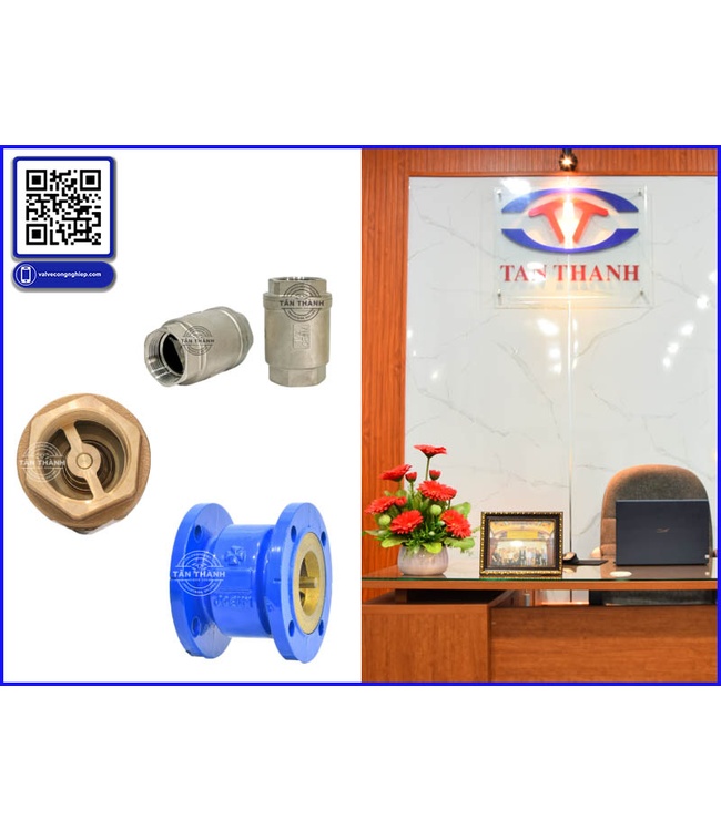 Van 1 chiều lò xo và vai trò trong hệ thống đường ống