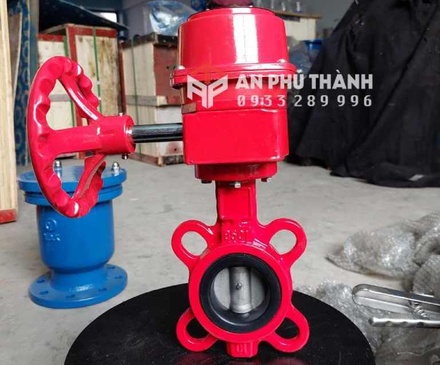 Van Bướm tín hiệu Điện YDK – PN16 | DN50 – DN300