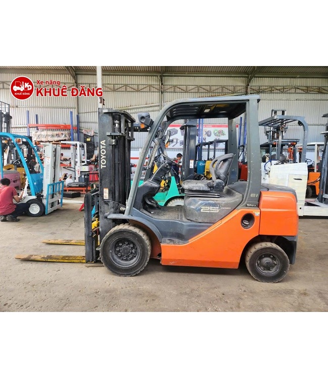 Xe Nâng 2.5 Tấn Toyota 02-8FD25 số tự động Nhật Bản