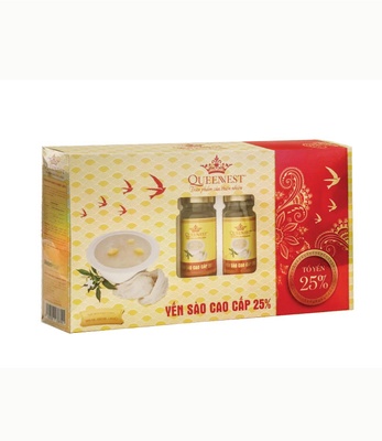 Yến sào cao cấp 25% - 150ML (06 HŨ)