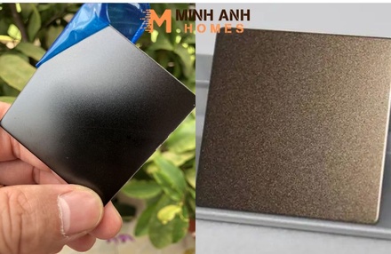 Tấm inox phun cát