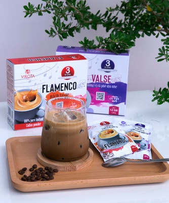 Cà phê hoà tan 3 in 1 Valse Virota Café vị dịu nhẹ